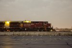 CP AC44CW Locomotive leading a train